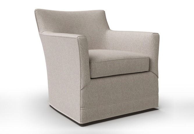 14406 Clarissa Swivel Chair - angle