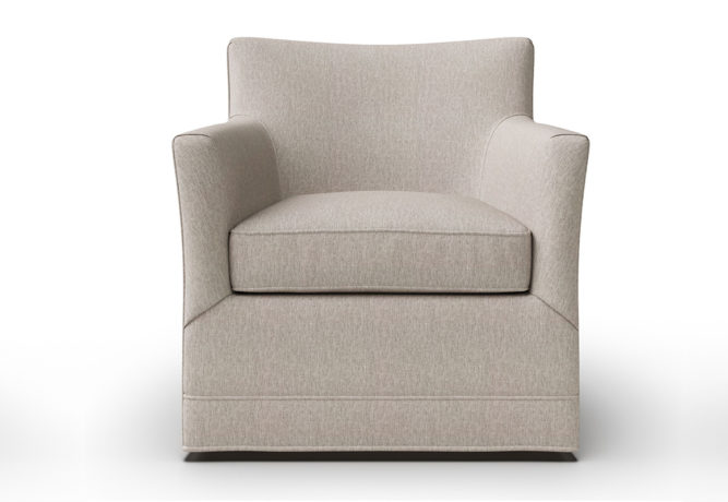 14406 Clarissa Swivel Chair - front