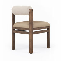 Back angle view of the Marlowe side chair.